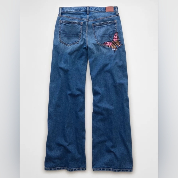 AE x Sydney Sweeney Ultra Wide-Leg Jean Size 0 Regular - Picture 6 of 7